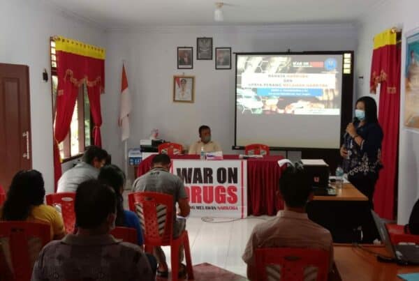 Sosialisasi di Kampung Barangka dan Kampung Mala Kecamatan Manganitu