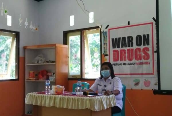 Sosialisasi Bahaya Narkoba di Kampung Tenda dan Kampung Bowone