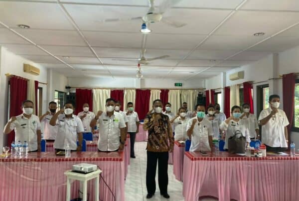 BNNK SANGIHE GELAR BIMTEK PENGGIAT P4GN INTANSI PEMERINTAH BERSAMA PARA CAMAT