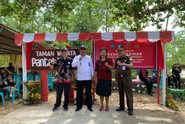 Pencanangan Desa Bersinar Kampung Hesang Sekaligus Peresmian Fasilitas Wisata Kampung Hesang Kecamatan Tamako
