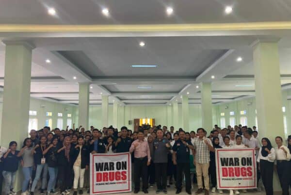 Kuliah Umum Bersama Kepala BNNP SULUT di Politeknik Negeri Nusa Utara