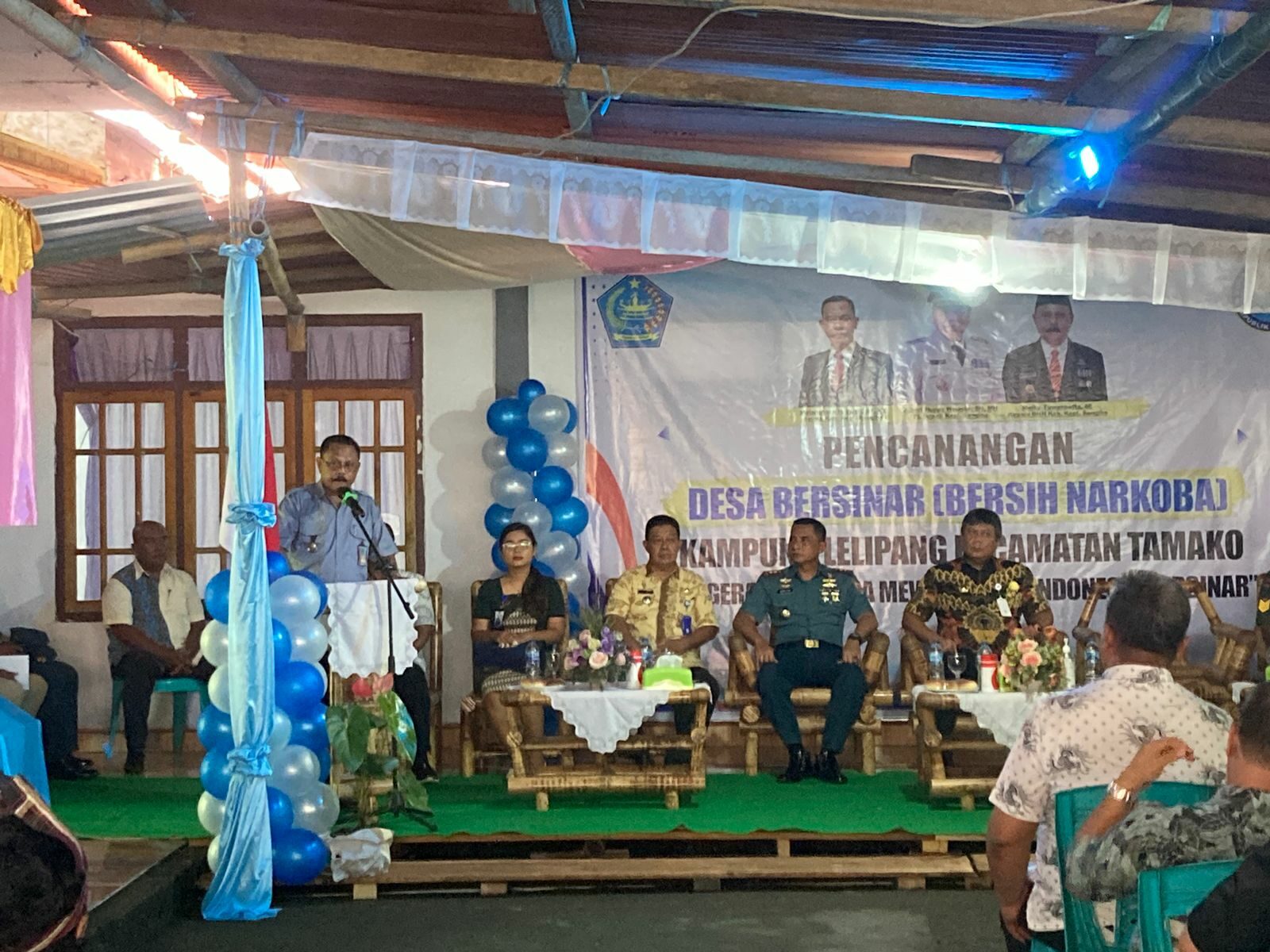 BNNK Sangihe Mencanangankan Desa Bersinar Kampung Lelipang BNNK Sangihe Mencanangankan Desa Bersinar Kampung Lelipang