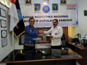BNNK Sangihe Melakukan Kerjasama MOU Dengan RRI Tahun terkait P4GN BNNK Sangihe Melakukan Kerjasama MOU Dengan RRI Tahun terkait P4GN