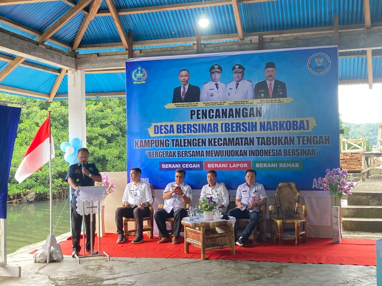 Pencanangan Desa Bersinar Kampung Talengen Kecamatan Tabukan Tengah Pencanangan Desa Bersinar Kampung Talengen Kecamatan Tabukan Tengah